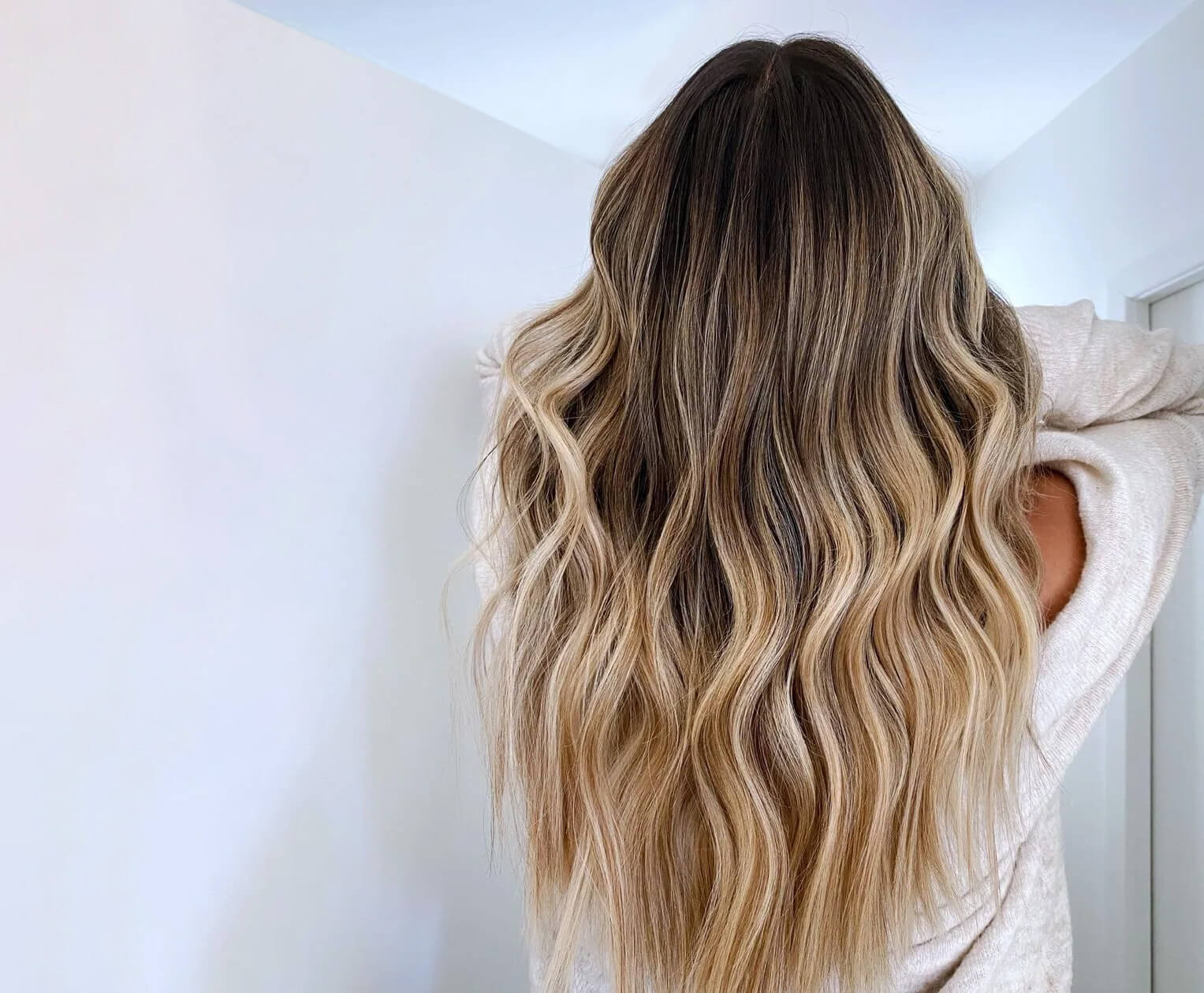 BALAYAGE hair technique at salon toujours belle in Montreal